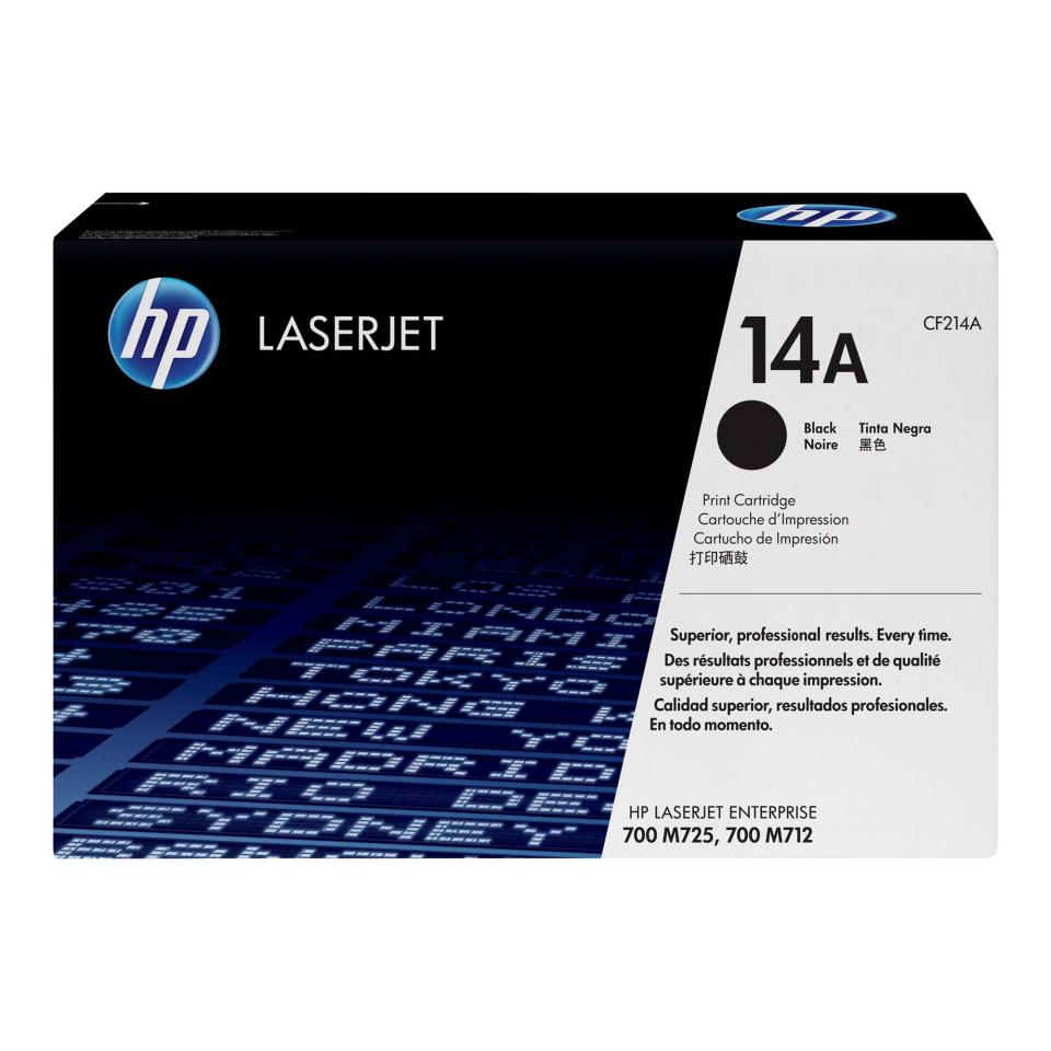 HP LaserJet 14A Black Toner Cartridge CF214A Image