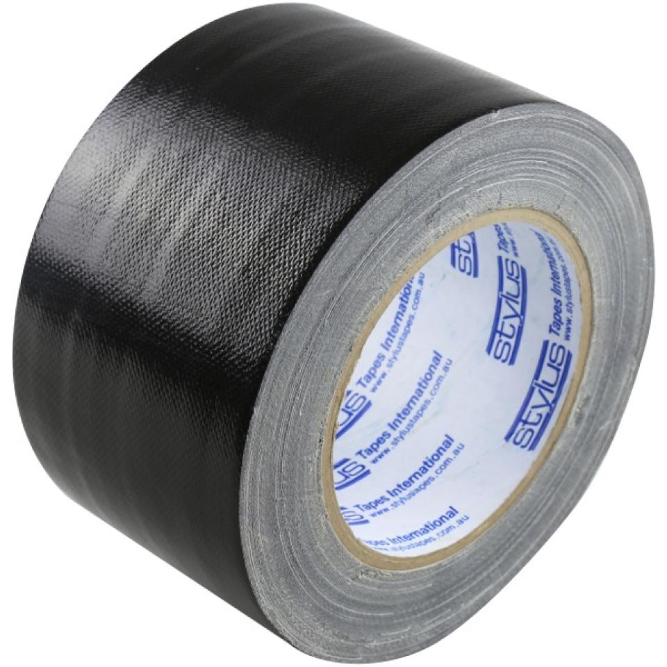 Stylus Cloth Tape 72mm X 25m Black Winc