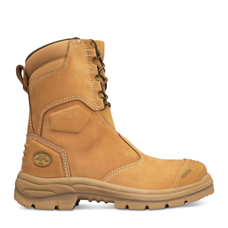 Oliver 55-385 200mm Zip Sided Boot Wheat Size 10.5