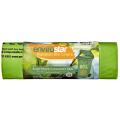 Thumbnail image of Envirostar 80 Litre EHD Green Compostable Bin Liner 43um Printed Roll 10 Carton 10