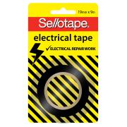 Sellotape Electrical Tape 19mmx 9m Black