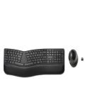 Thumbnail image of Kensington Pro Fit Ergo Wireless Keyboard And Mouse Black