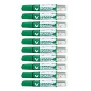Pilot Begreen V Board Whiteboard Marker Chisel 2.2-5.2mm Green Box 10