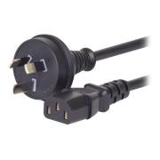 Comsol 3 Pin AUS Male to IEC-C13 Female Mains Outlet Power Cable - 2 m