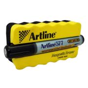 Artline 577 Whiteboard Marker & Magnetic Eraser