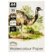 Rainbow Watercolour Pad 200gsm A4 25 Sheets