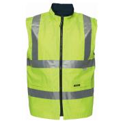 Prime Mover HV230A High Visibility Anti Static Vest with  Waterproof Shell and 3M Tape - Yellow