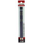 Columbia Copperplate Red Copy Or Correction Pencil Pack 2