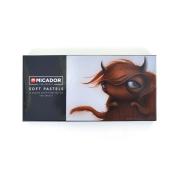 Micador For Artists Soft Pastels Sepia Pack 12