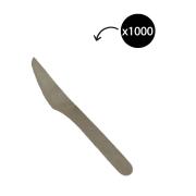Wooden Knife Uncoated 16cm Case 1000