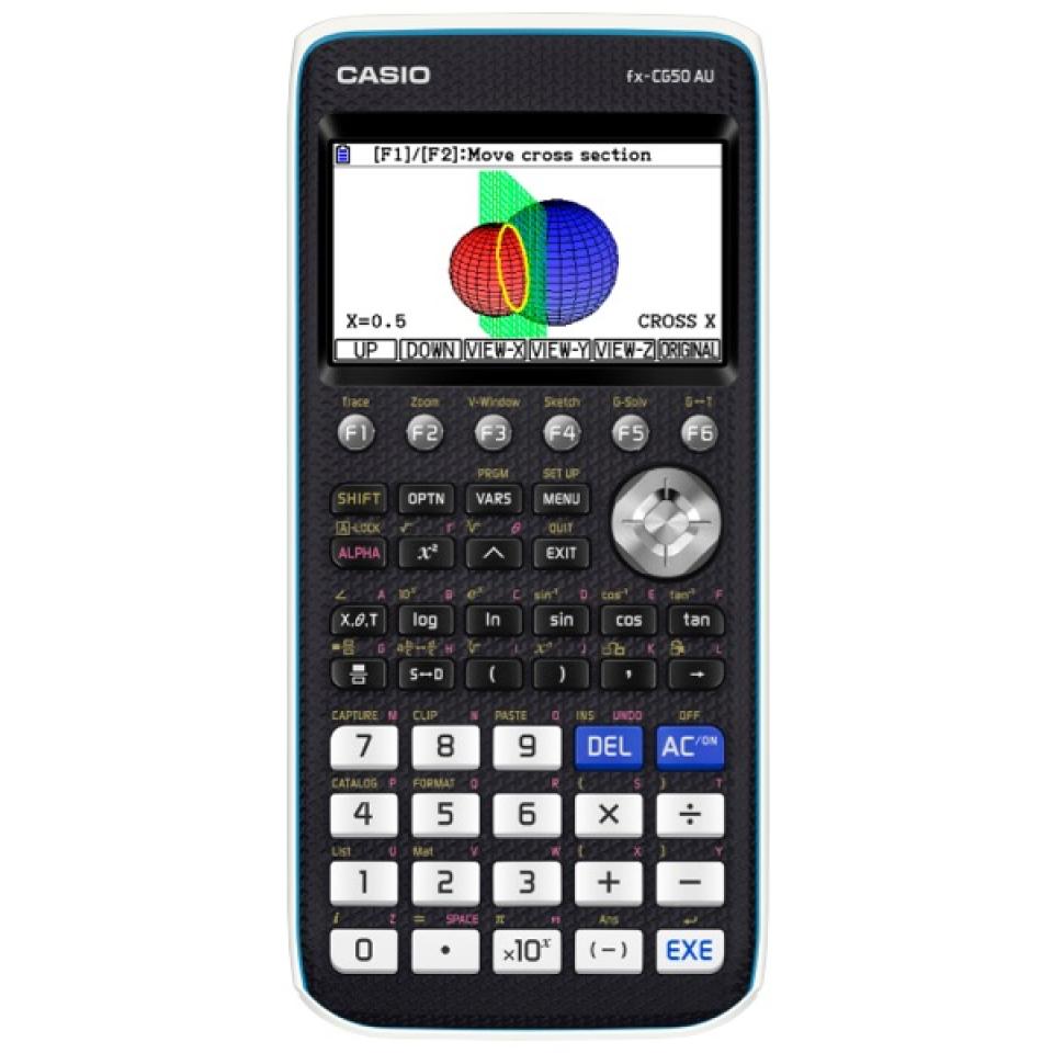 Casio Fx-cg50au Colour Graphing Calculator
