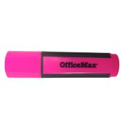Officemax Desk Style Highlighters Chisel Tip Pink Pack Of 6