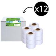 Dymo LabelWriter Address Labels 28 x 89mm Value Pack 12