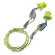 Uvex Xact-fit Slc80 22db Class 4pin Supported Corded Foam Earplug - Box 50 Pairs