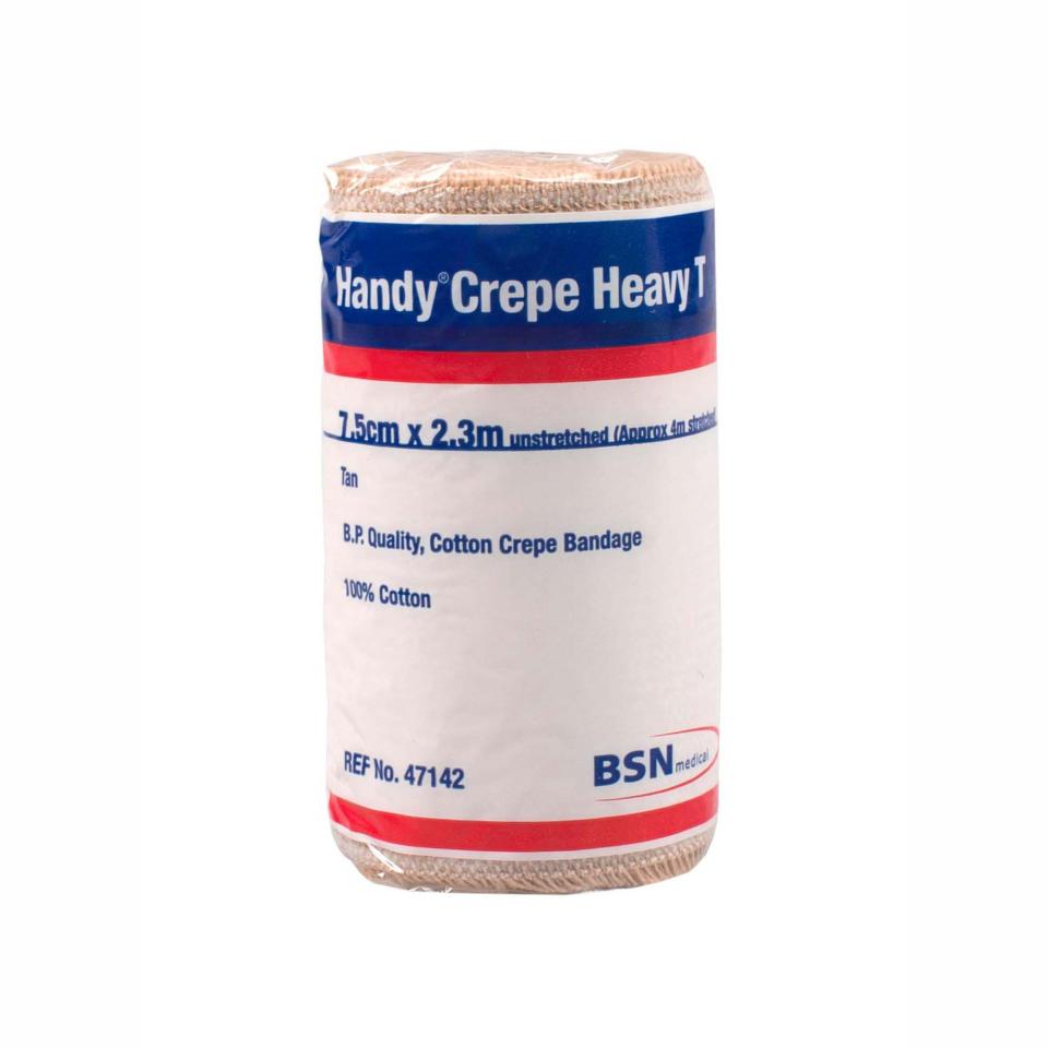 BSN Handy Heavy Crepe Bandage Tan 75mm x 2.3m