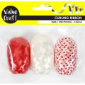 Thumbnail image of Arbee Curling Ribbon Heart Mix 10m Pack 3