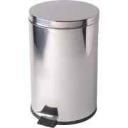 Compass Pedal Bin Stainless Steel 385h x 245dmm 12L