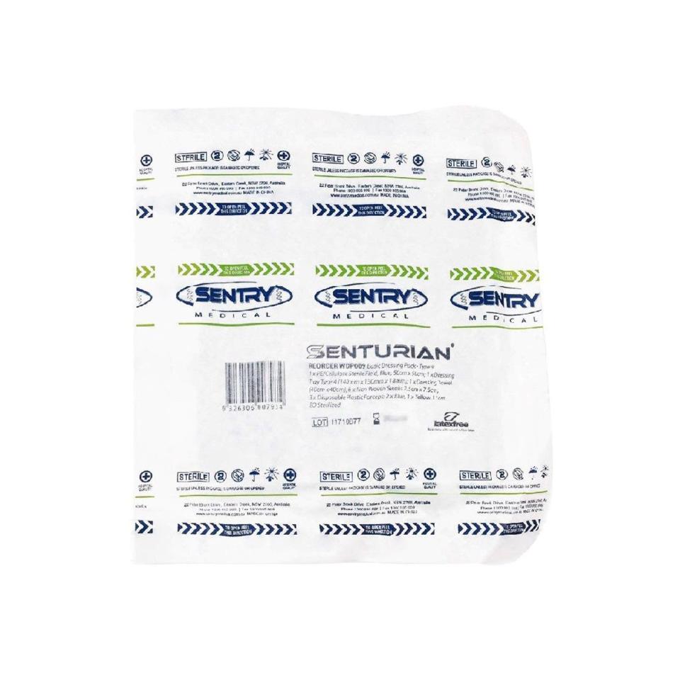 Sentry Eye Pads Sterile 60 x 80mm Large Oval