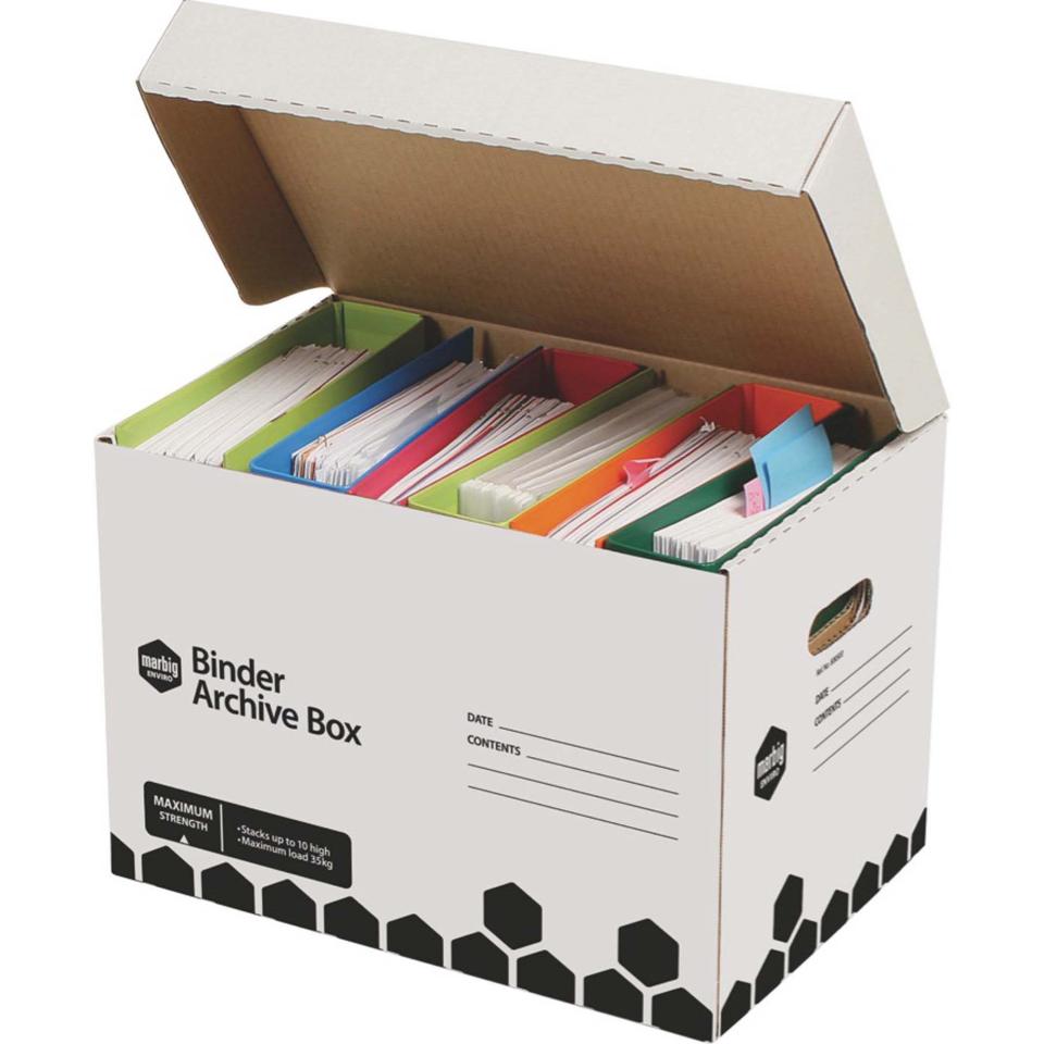 Marbig Enviro Binder Archive Box