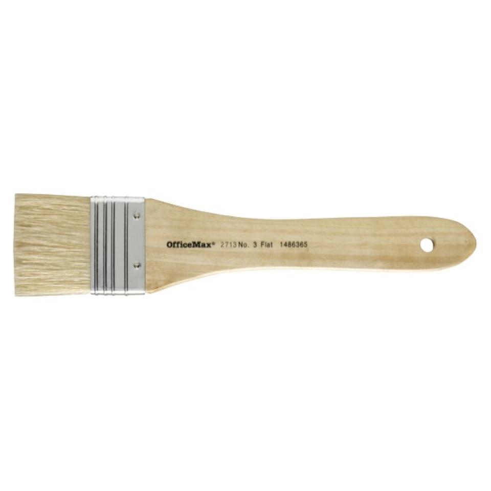 Winc 2713 Flat Paint Brush No.3 Hog Hair