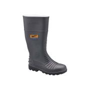 Blundstone 024 Gumboots Safety Steel Toe Cap Midsole Protection Black Size 10 Pair