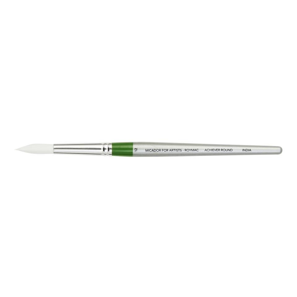 Winc 620 Round Paint Brush No.12 White Taklon