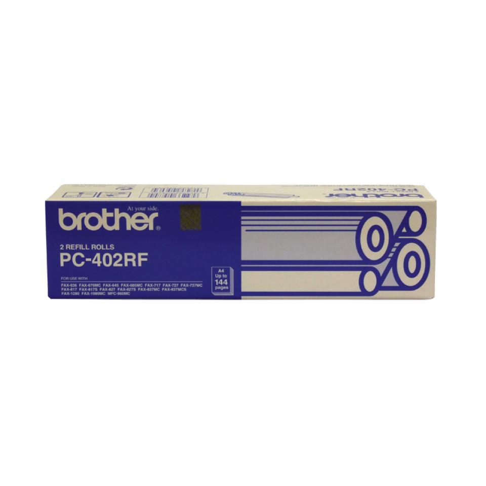 Brother PC-402RF Black Print Ribbon Refill - 2-Pack