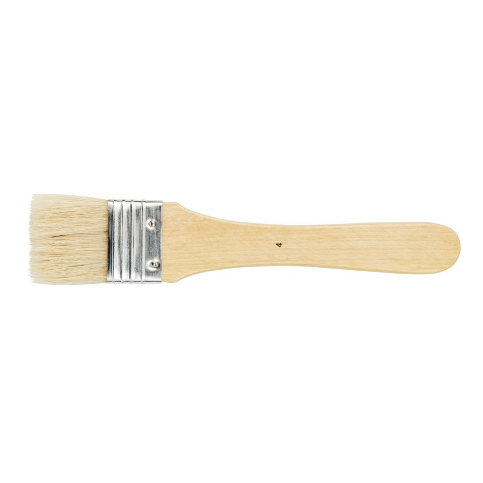 Winc 2713 Flat Paint Brush No.4 Hog Hair