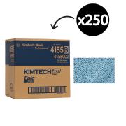 Kimberly Clark Epic 4155 Wipers Heavy Duty 42cmx34.5cm Blue Carton 250