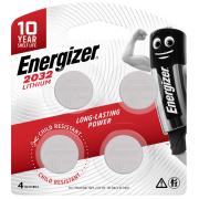 Energizer Lithium Battery 2032 Coin Pack 4