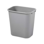 Rubbermaid Commercial Medium 26.6L Wastebasket Gray