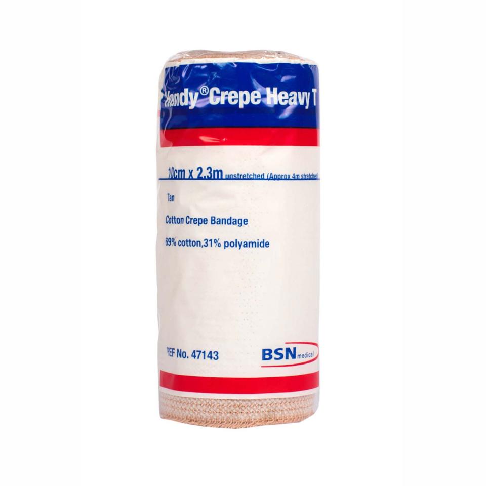 BSN Handy Heavy Crepe Bandage Tan 100mm x 2.3m