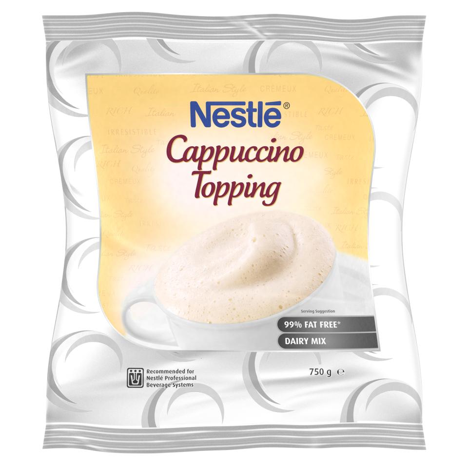 Nestle Cappuccino Topping 750g Softpack