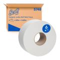Thumbnail image of Scott Compact Jumbo Roll Toilet Tissue 5748 1 Ply 6 Rolls 3600m