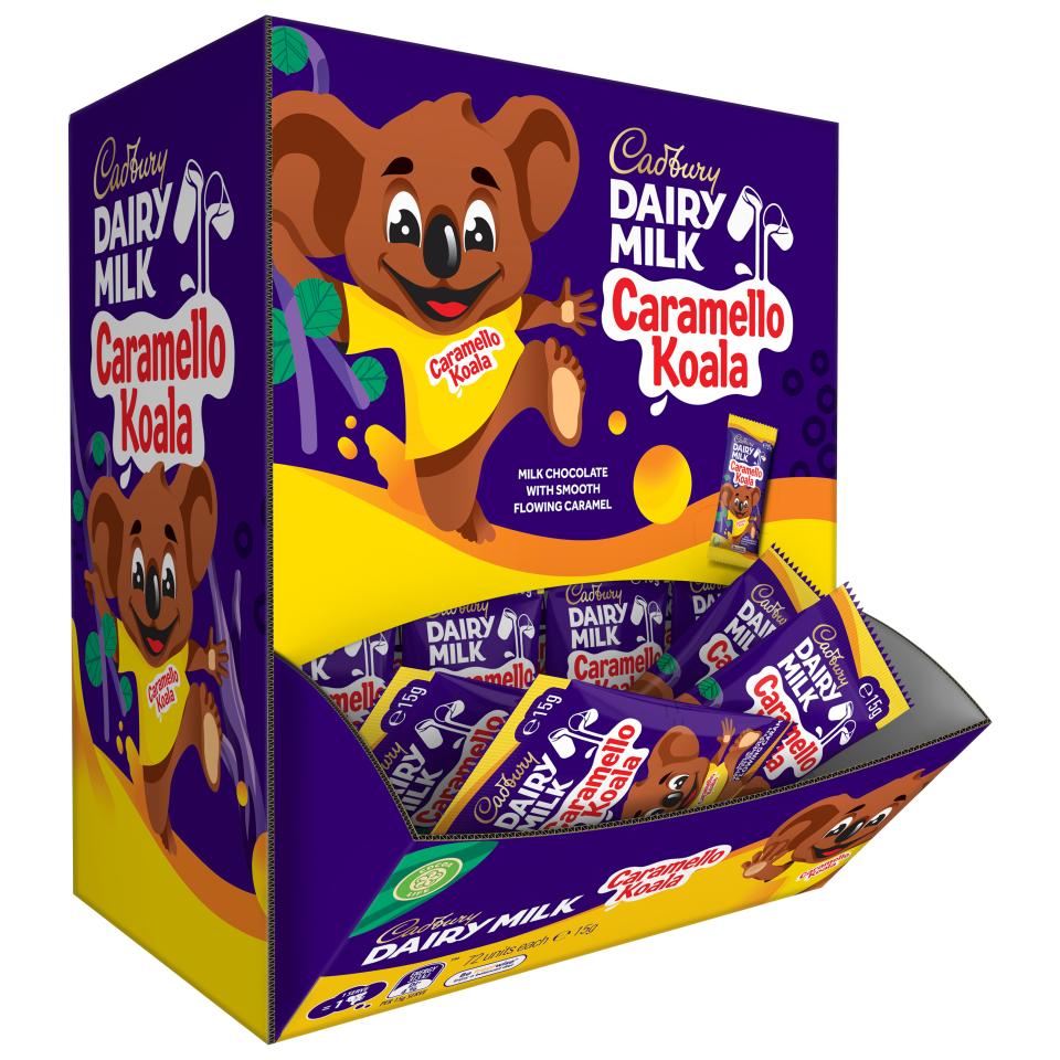 Cadbury Caramello Koala 15g Box 72