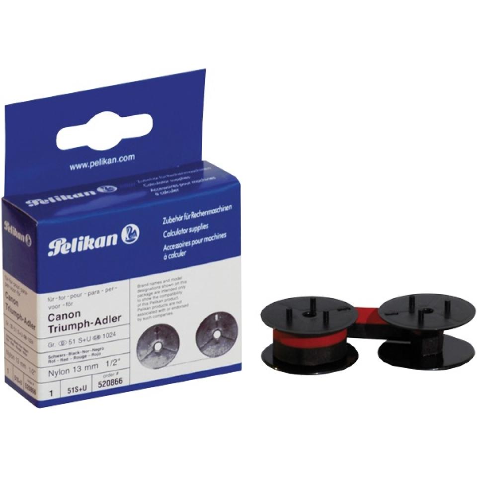 Pelikan 520866 Black/Red Ribbon Cartridge