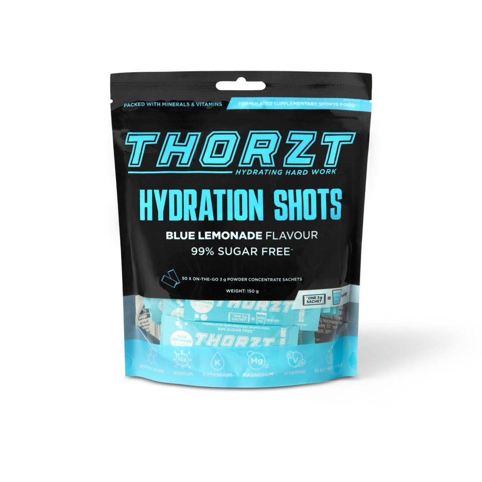 Thorzt 99% Sugar Free Solo Shots - Blue Lemonade 3g Pack 50 Image