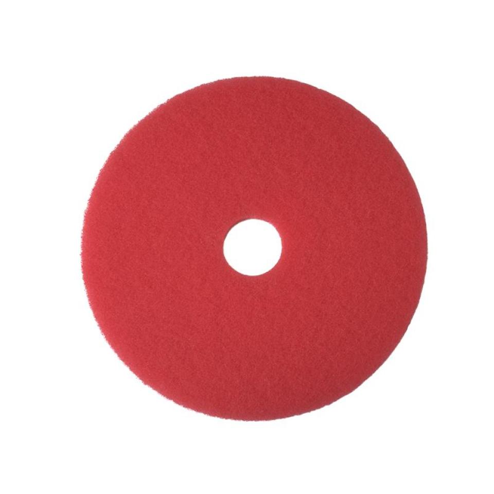 3M 5100 Buffing/Cleaning Pads Red 43cm Each