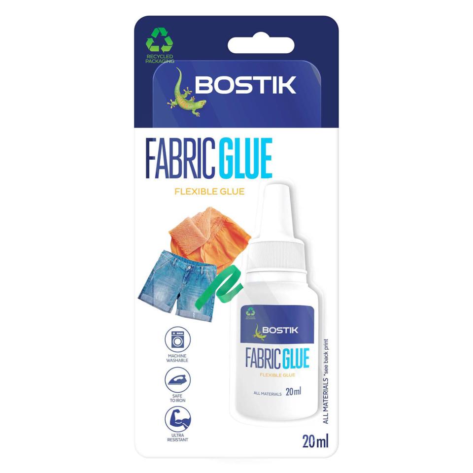 Bostik Fabric Glue 20ml Winc