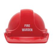 3M Ta560 Safety Helmet Fire Warden Red