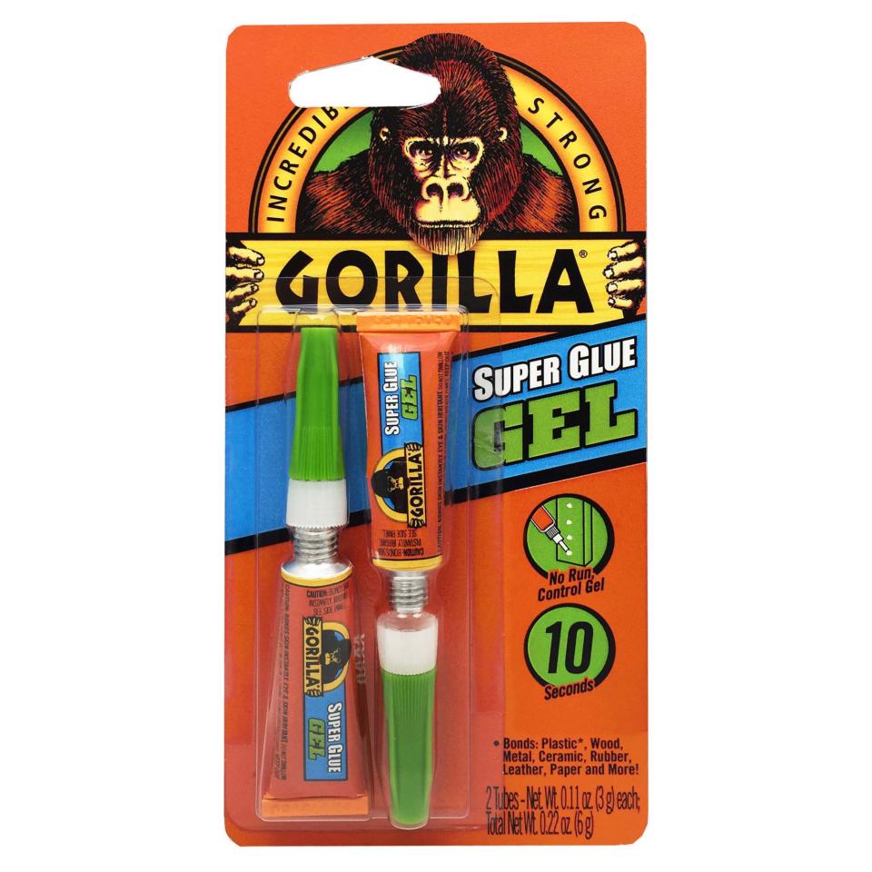 Gorilla Superglue Gel 3g Pack 2