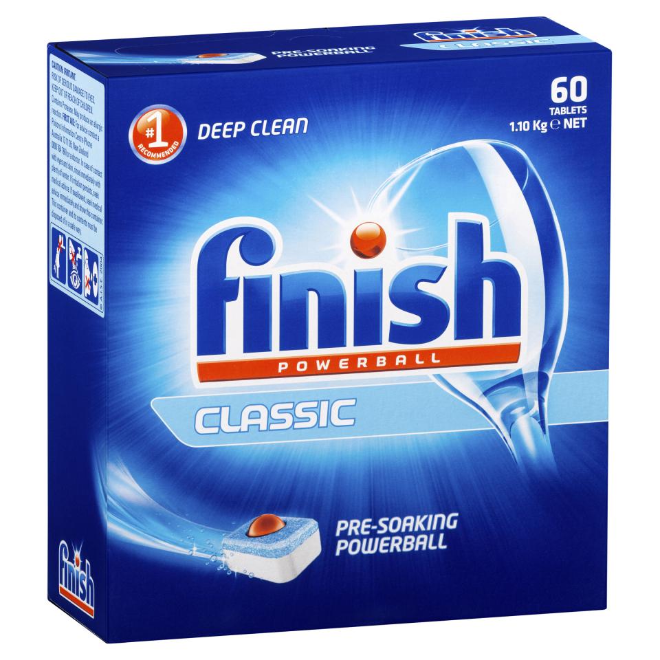 Finish Classic Tablet Dishwasher Pack 60 x 6 | Winc