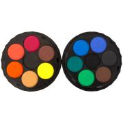 Koh-i-noor Watercolour Paint Discs 12 Assorted Colours