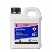 Peerless Accent Musk Disinfectant 1Litre With Product Inside Bottle