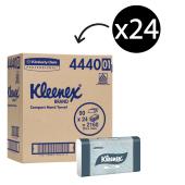 Kleenex 4440 Compact Hand Towels 90 Sheet Carton 24