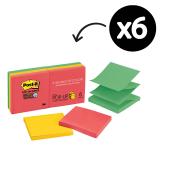 Post-it R330-6SSAN Super Sticky Marrakesh Pop-up Notes 76 x 76mm 6 Pads