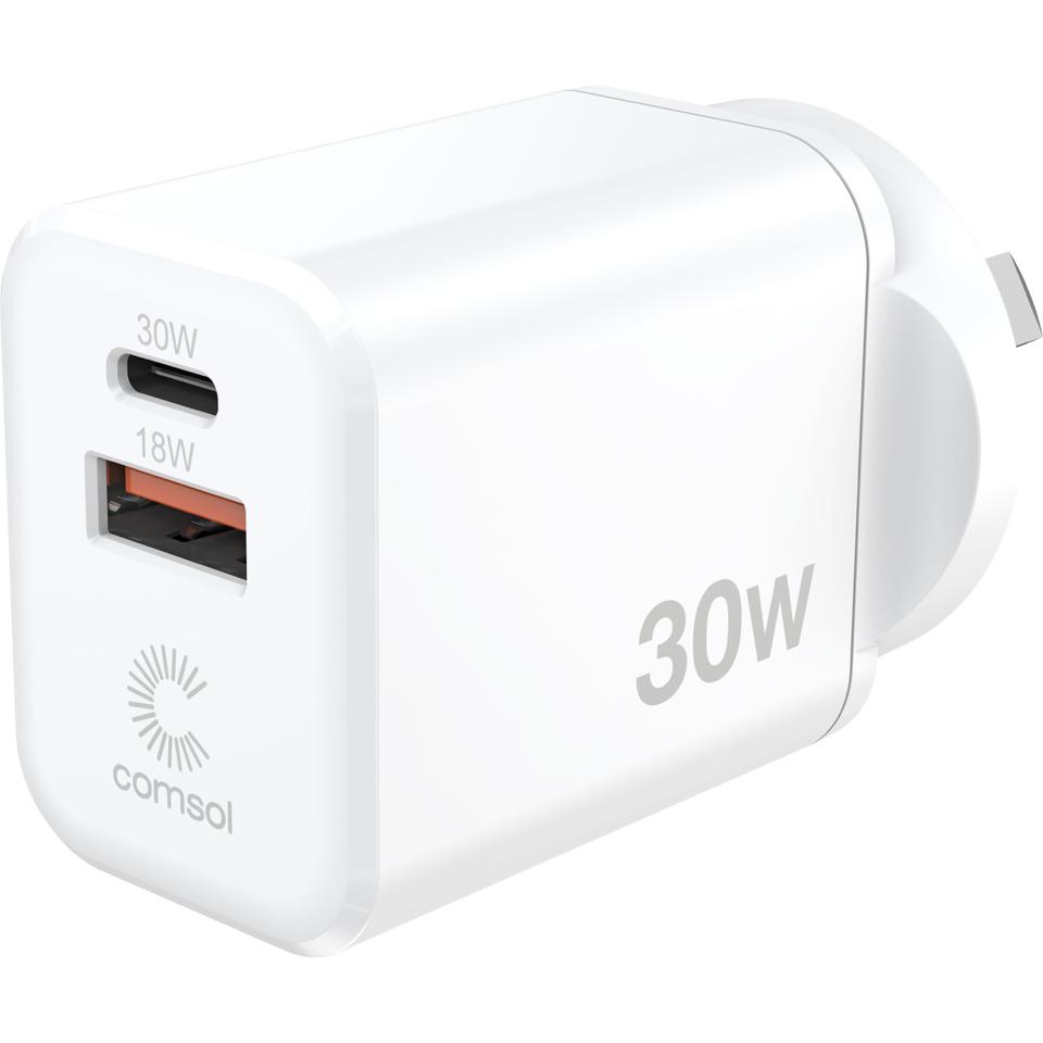 Comsol 30w USB-C Fast Gan Charger