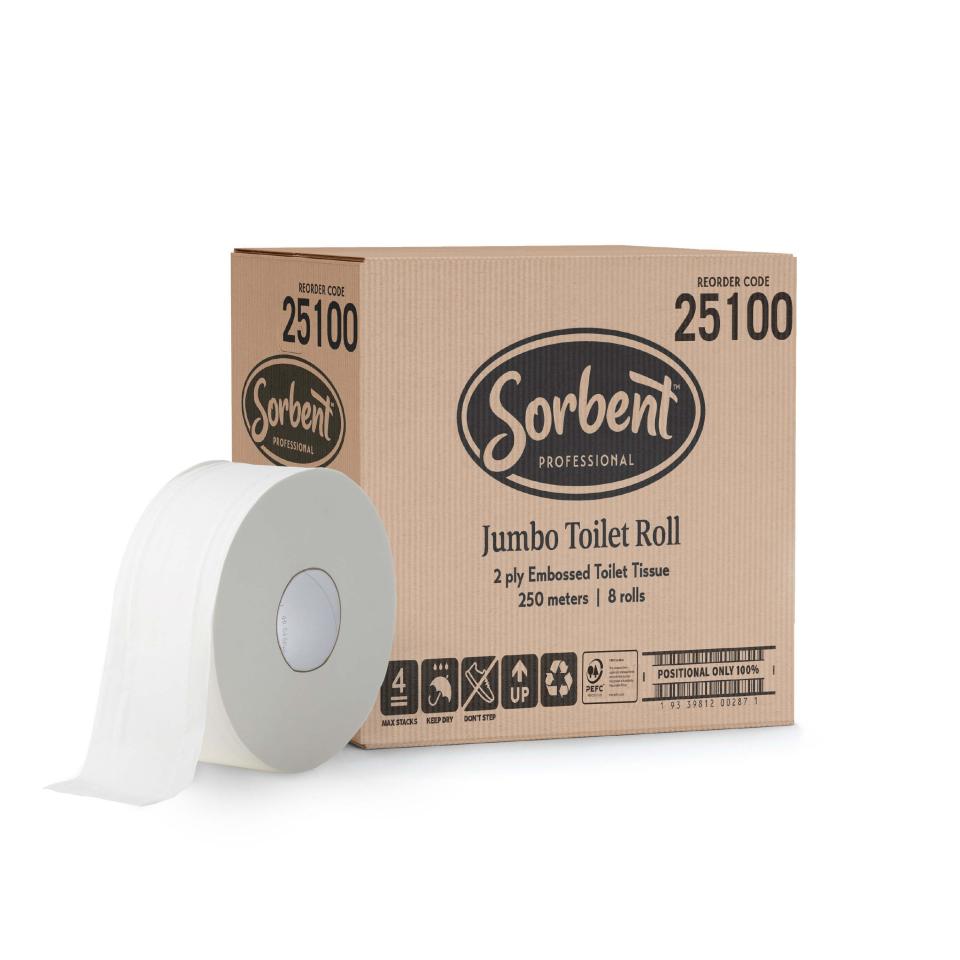 Sorbent Professional Jumbo Roll Toilet Tissue Winc