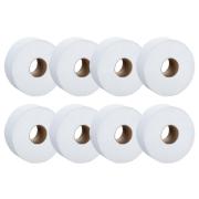 Merino Earthwise Jumbo Toilet Roll 1 Ply 76mm Core 500M 100% Recycled Pack 8