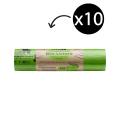 Thumbnail image of Envirostar 240 Litre Green Compostable Bin Liner 23um Printed Roll 12 Carton 10